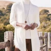 Draped Ruffle Cardigan<Soft Surroundings Outlet