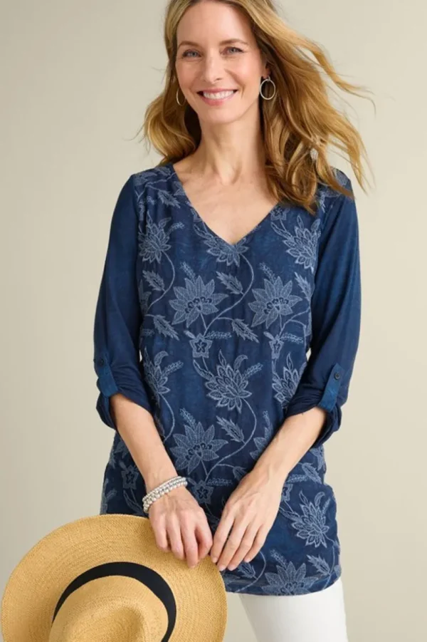 Kimbra Embroidered Tunic<Soft Surroundings Best
