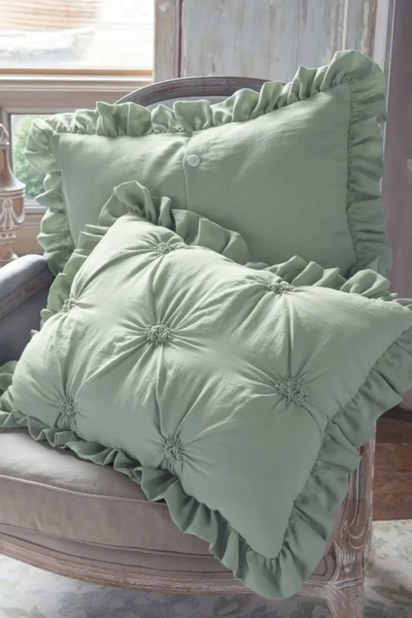 Lombardi Smocked Bed Sham I<Soft Surroundings Fashion