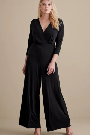 3/4 Sleeve Penelope Jumpsuit<Soft Surroundings New
