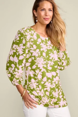 Ainsley Linen Blend Tunic<Soft Surroundings Best