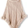 Alexi Cable Knit Poncho<Soft Surroundings Discount