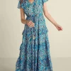 Aleyah Maxi Dress<Soft Surroundings Clearance