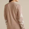Alva Embroidered Knit Top<Soft Surroundings Online