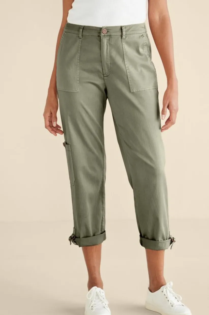 Antigua Convertible Crop Pants<Soft Surroundings Discount
