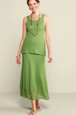 April Crochet Sweater Skirt<Soft Surroundings Online