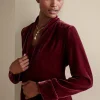 Aria Velvet Jacket<Soft Surroundings New