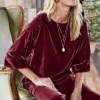 Aria Velvet Top<Soft Surroundings New