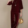 Aria Velvet Wide Leg Pants<Soft Surroundings Sale
