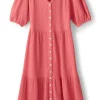 Arielle Gauze Midi Dress<Soft Surroundings New