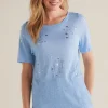 Astra Linen Tee<Soft Surroundings Discount