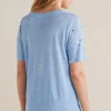 Astra Linen Tee<Soft Surroundings Discount