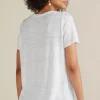 Aubrey Linen Slub Tee<Soft Surroundings Discount