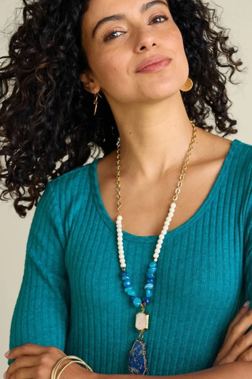 Aviana Reversible Pendant Necklace<Soft Surroundings Clearance