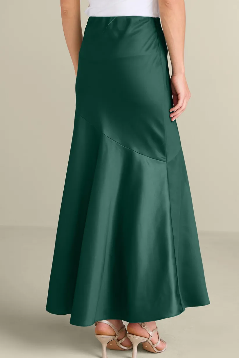 Blaise Satin Skirt<Soft Surroundings Best