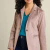 Breck Faux Suede Blazer<Soft Surroundings Fashion