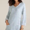 Briza Stripe Tunic<Soft Surroundings Fashion