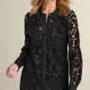 Candace Velvet Lace Tunic<Soft Surroundings Outlet
