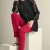 Candace Velvet Lace Tunic<Soft Surroundings Outlet