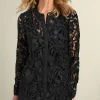 Candace Velvet Lace Tunic<Soft Surroundings Outlet