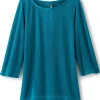 Cella Plisse Tunic<Soft Surroundings Hot
