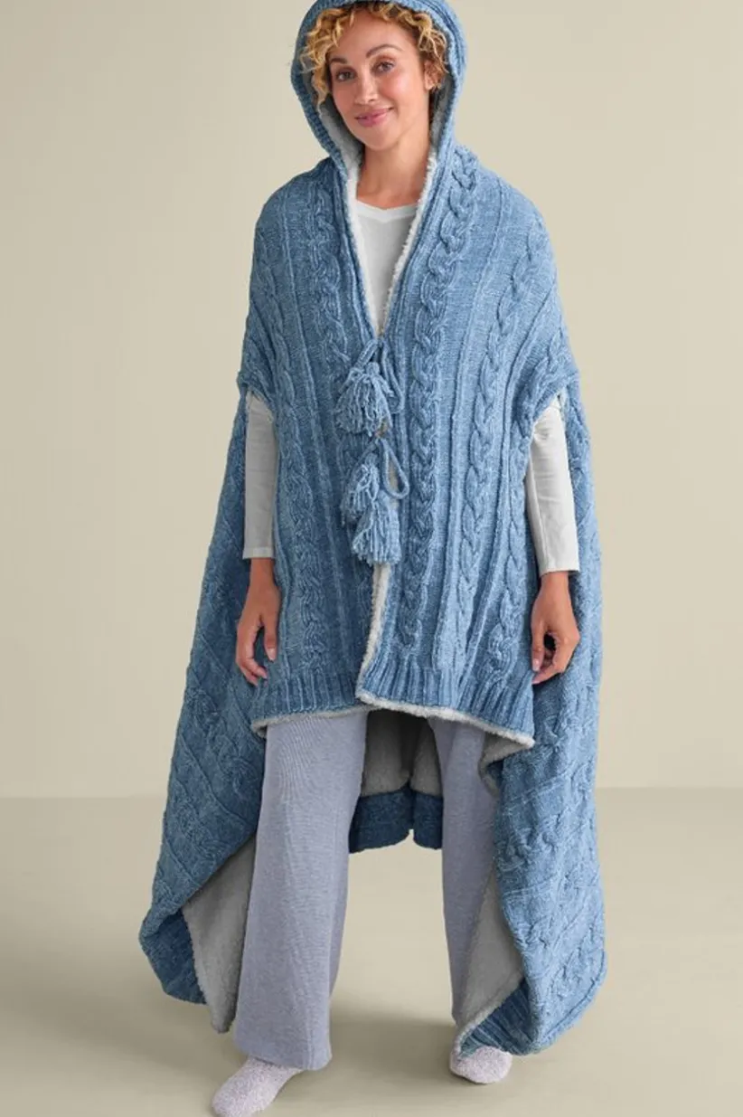 Chenille Sherpa Wearable Throw<Soft Surroundings Discount