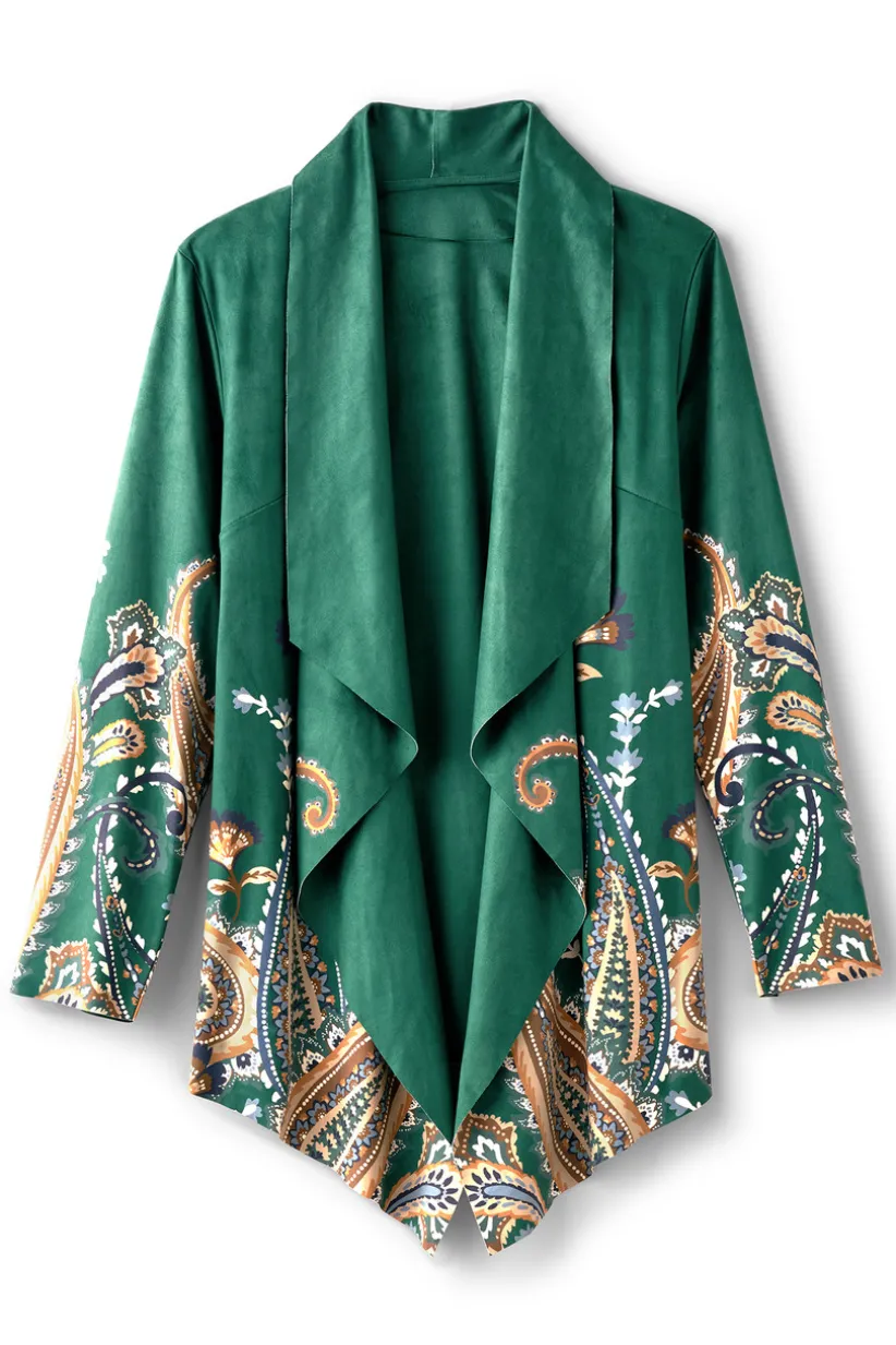 Chouteau Faux Suede Jacket<Soft Surroundings Sale