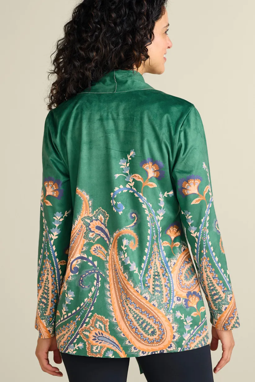 Chouteau Faux Suede Jacket<Soft Surroundings Sale