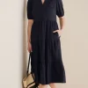 Claudia Midi Dress<Soft Surroundings New