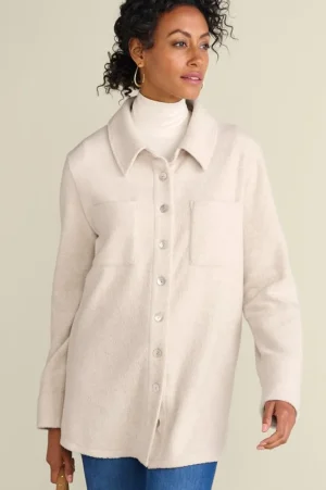 Cozy Boyfriend Shirt<Soft Surroundings New
