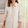 Cozy Boyfriend Shirt<Soft Surroundings New