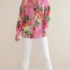 Danica Embellished Shirt<Soft Surroundings Outlet