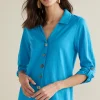 Danielle 3/4 Sleeve Tunic<Soft Surroundings Hot