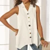 Danielle Button Tank<Soft Surroundings Outlet