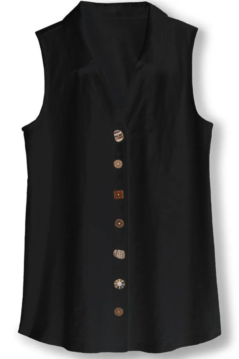 Danielle Sleeveless Tunic<Soft Surroundings Best