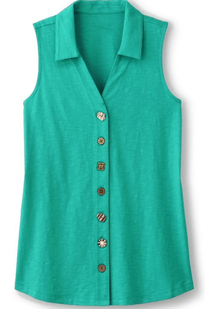 Danielle Sleeveless Tunic<Soft Surroundings Best