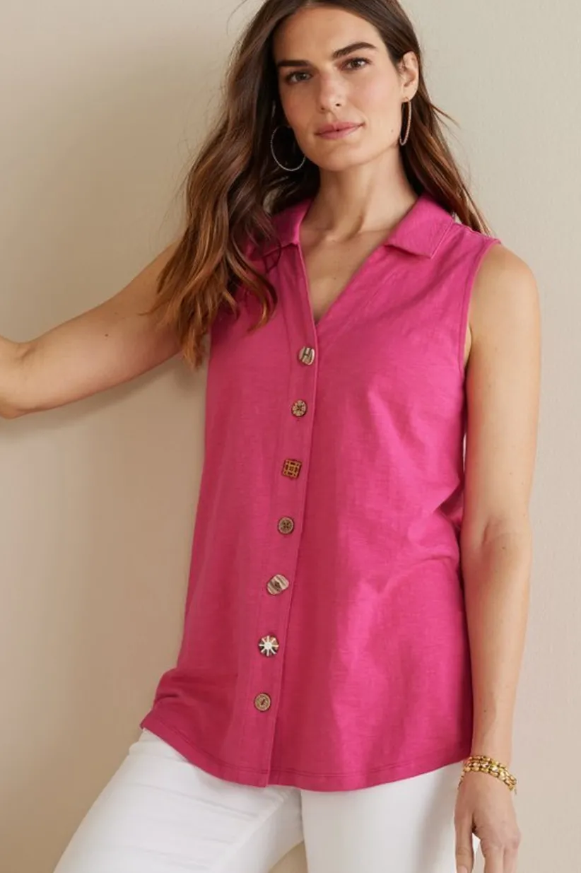Danielle Sleeveless Tunic<Soft Surroundings Best
