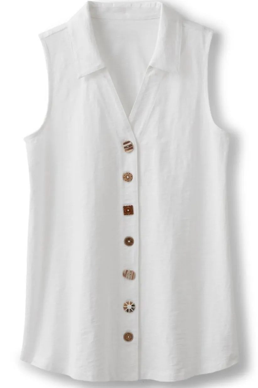 Danielle Sleeveless Tunic<Soft Surroundings Best