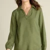 Delaine Tencel™ Tunic<Soft Surroundings Hot