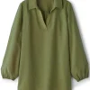 Delaine Tencel™ Tunic<Soft Surroundings Hot