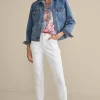 Diana Shapely Denim Jacket<Soft Surroundings Outlet