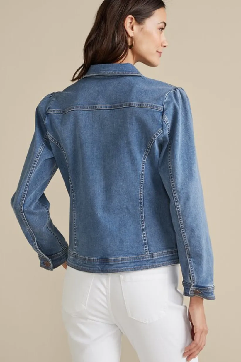 Diana Shapely Denim Jacket<Soft Surroundings Outlet