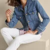 Diana Shapely Denim Jacket<Soft Surroundings Outlet
