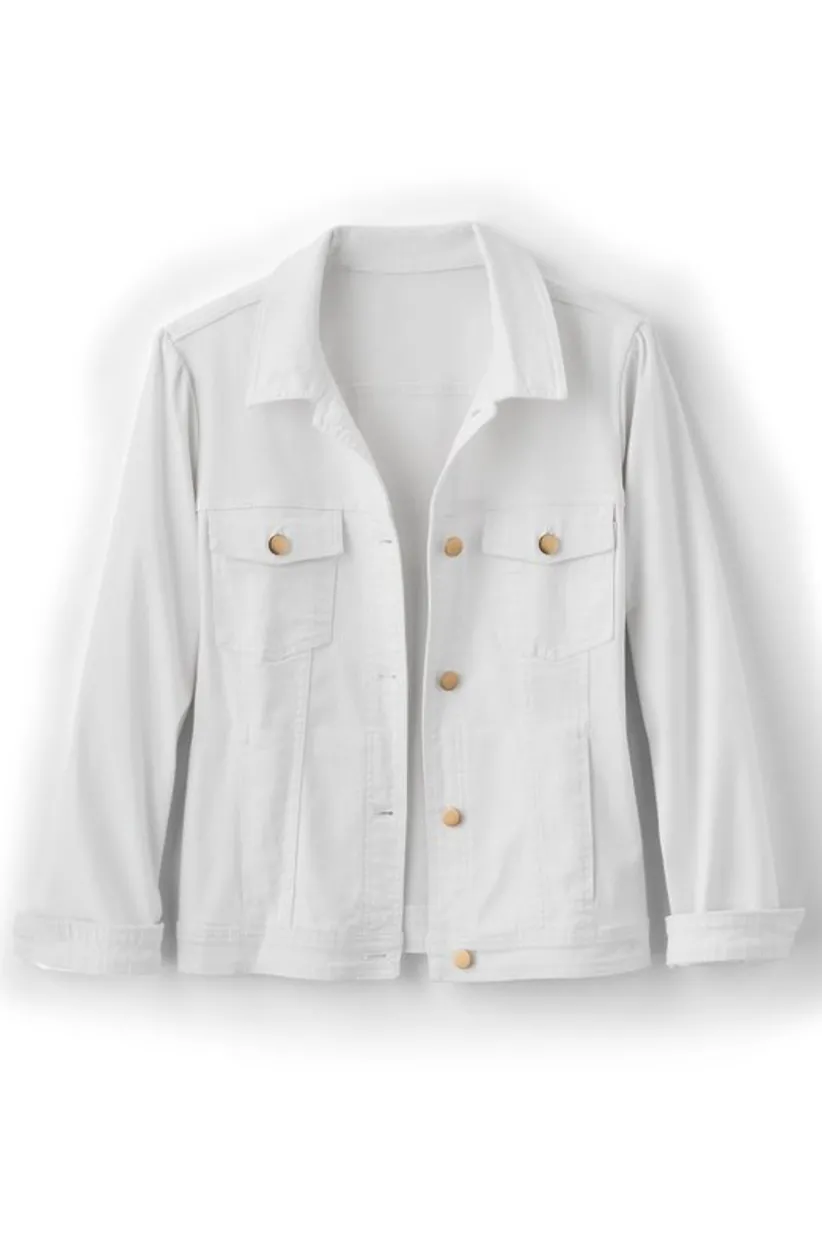 Diana Shapely Denim Jacket<Soft Surroundings Outlet