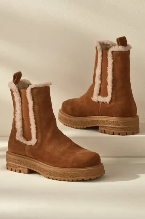 Diba True Temperature Shearling Boots<Soft Surroundings Fashion