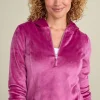 Dixie Velour Zip Hoodie Tunic<Soft Surroundings Online