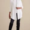 Draped Ruffle Cardigan<Soft Surroundings Outlet
