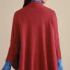 Draped Ruffle Cardigan<Soft Surroundings Outlet