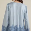 Emily Embroidered Tencel™ Top<Soft Surroundings Hot