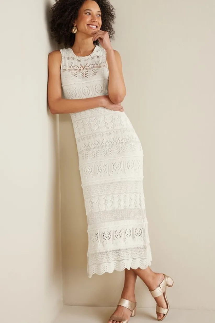 Erica Crochet Midi Dress<Soft Surroundings Hot